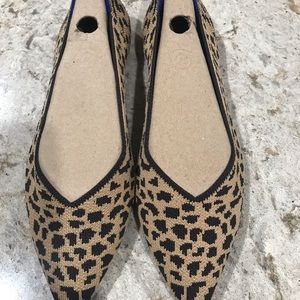 SOLD Rothy’s Leopard Points, 9.5